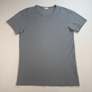 Son Of A Tailor‎ T-Shirt Men's S/M Gray 100% Supima Cotton Crewneck *Stains*